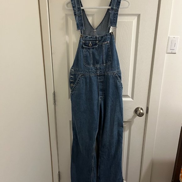 IKEDA Vintage 90s Denim Overalls, Large - Picture 8 of 8